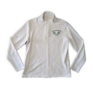 Nike Dri Fit Mountain Brook Alabama Tennis 1/2 Zip UV Victory Pullover Medium